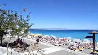 Остров Родос. Место пересечения Средиземного и Эгейского морей