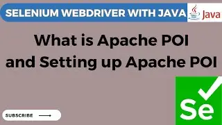 Selenium WebDriver tutorial #37 Introduction to Apache POI | Selenium WebDriver