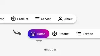 CSS Navigation Menu HTML and CSS only