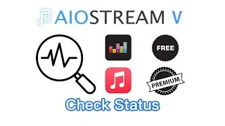 AIOStream V New Function 2024   Bulk Check Accounts Status, Premium or Free on Apple Music & Deezer