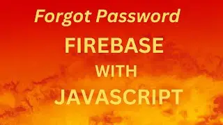 Forget Password with firebase and JavaScript. How to send Email for forget Password by #firebase