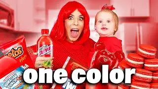 My Daughter Does Everything in One Color