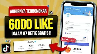 87 DETIK 6000 LIKE ‼️ - cara menambah like di tiktok gratis tanpa aplikasi