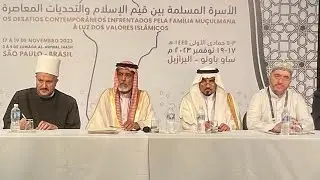 Др. Шихабудин Гусейнов принял участие на конференции в поддержку Палестины в Сан-Паулу (Бразилия).