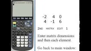 Entering a Matrix on TI-83/84 Calculators 141-45.c