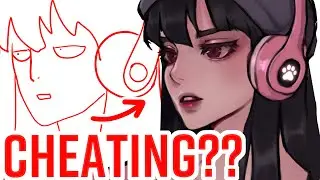 UNDERRATED ART CHEATS FOR BEGINNERS