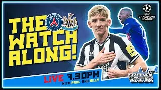 PSG v Newcastle United Live Watchalong