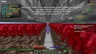 Hypixel Skyblock Showcase of Skyskipped Mod (Banwave checker)