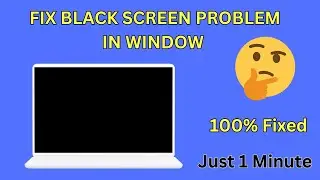 FIX Black Screen with Cursor in Windows 10/11