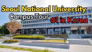 Seoul National University campus tour 서울대학교 Seoul, South Korea 4K