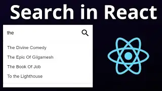Search Bar in React JS | Search Filter Autocomplete in React