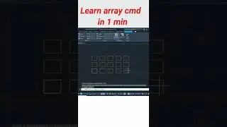 array command in autocad 