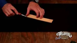 Leather Edger Basics