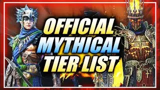OFFICIAL MYTHICAL TIER LIST! All 24 Mythical Champions Rated for PvP & PvE ⁂ Raid: Shadow Legends