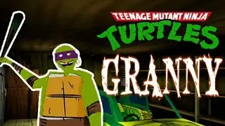 GRANNY мод Черепашки Ниндзя - Новый Гренни с дубинкой, walkthrough gameplay part 1 for android