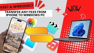 How to Transfer Files from iPhone to Windows PC and Vice Versa 🖥️ 📲 [2024]