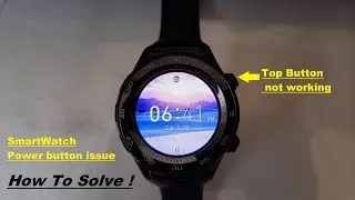 Huawei Smartwatch top button not working | How to solve.