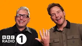 "I feel the juice in my joints!" Chris Pratt & Jeff Goldblum get weird for Jurassic World Dominion