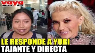 Yalitza Aparicio responde a Yuri, tras comentario ¿Ofensivo?