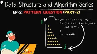 9.Pattern Questions (part-2) | Basic to Advance C++ tutorial