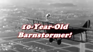 10-year-old Dances the Charleston on Top of a Plane!