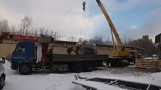 Такелажные работы по перемещению станков