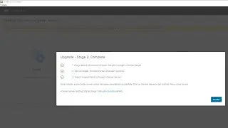 Successfully upgrading my lab from VMware vSphere VCSA 7.0U3g to 8.0.0
