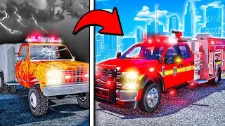 Upgrading OLD Fire Truck in GTA 5 to EPIC Fire Truck!