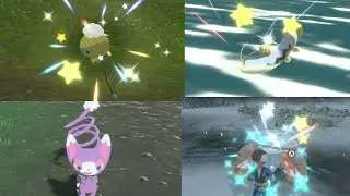 Just a bunch of shinies + Shalpha Kricketot