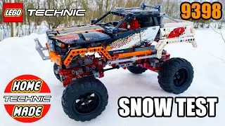 LEGO Technic 9398 4x4 Crawler SNOW TEST/ ЛЕГО Техник 9398 4x4 Внедорожник Снежный Тест