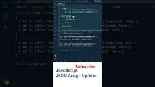 JavaScript in Telugu: Update JSON Array ( Map Method ), Javascript Tutorial For Beginners, JS basics