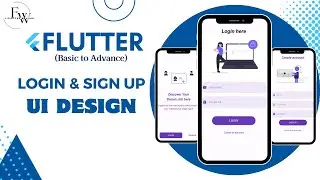 Flutter :How to create Login, Sign up UI design screen in Flutter ? | Flutter Widgets Tutorial