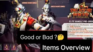 December 2021 Elite Pass Free Fire 🔥| Palace of Poker 🃏 | full Overview | GOOD or BAD 🤔| #elitepass