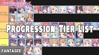 My Personal Princess Connect Progression Tier List