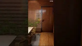 Created VR walk through for cafe. #unity #virtualreality #ytshorts #ytshort #architecture #food #tea