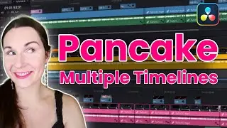 PANCAKE Editing - Arbeiten in mehreren Timelines gleichzeitig - DaVinci Resolve 17 Tutorial DEUTSCH