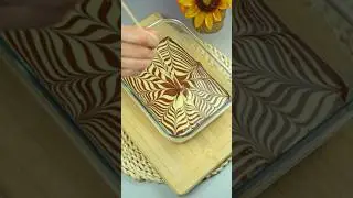 Пирог ЗЕБРА!Очень вкусный и быстрый в приготовлении