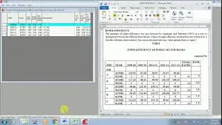HOW TO DO AND INTERPRET SUPER EFFICIENCY - EFFICIENCY MEASUREMENT SYSTEM-(EMS)
