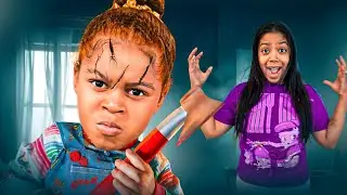 ALAIYA TURNS INTO CHUCKY DOLL 😱