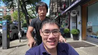 Wheelchair Adventures in NYC with my Dad | Labor Day Street Festival in Astoria