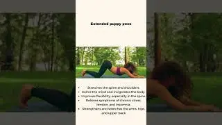Extended puppy pose # Shorts