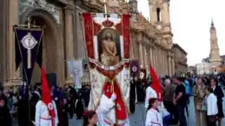 ZARAGOZA. PROCESIÓN DEL PERDÓN. SÁBADO DE PASIÓN 2014