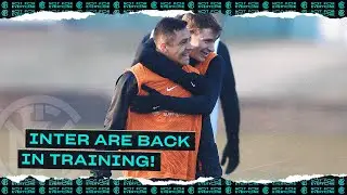 INTER ARE BACK IN TRAINING! | Ahead of Napoli vs Inter 💪🏻⚫🔵