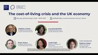 The cost-of-living crisis and the UK economy