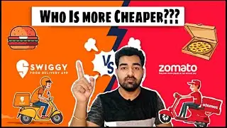 ZOMATO vs SWIGGY || Which is more CHEAPER?? || 70% OFF 😱😱
