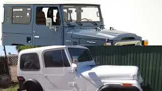 Modifying STL files in Fusion, digging for 3D models, and converting an FJ40 into a CJ-7...kind of