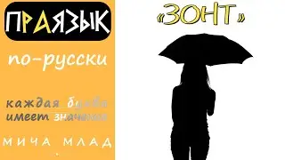 «ЗОНТ» значение? Этимология слова - праязык