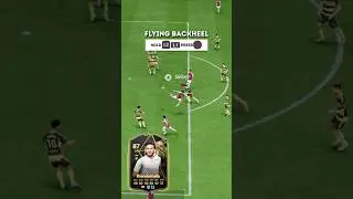 Scoring a FLYING BACKHEEL in FC 24