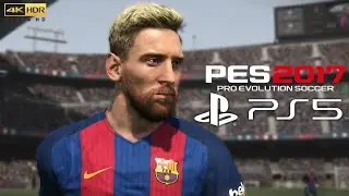 Gameplay de PES 2017 no PS5™ (4K HDR)