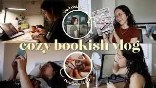 cozy bookish vlog! 📚💭 sunday reset, watching the agggtm series, book chats & mood reading